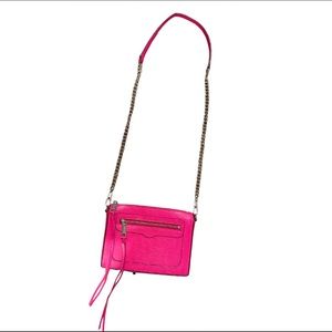 Rebecca Minkoff hot pink crossbody